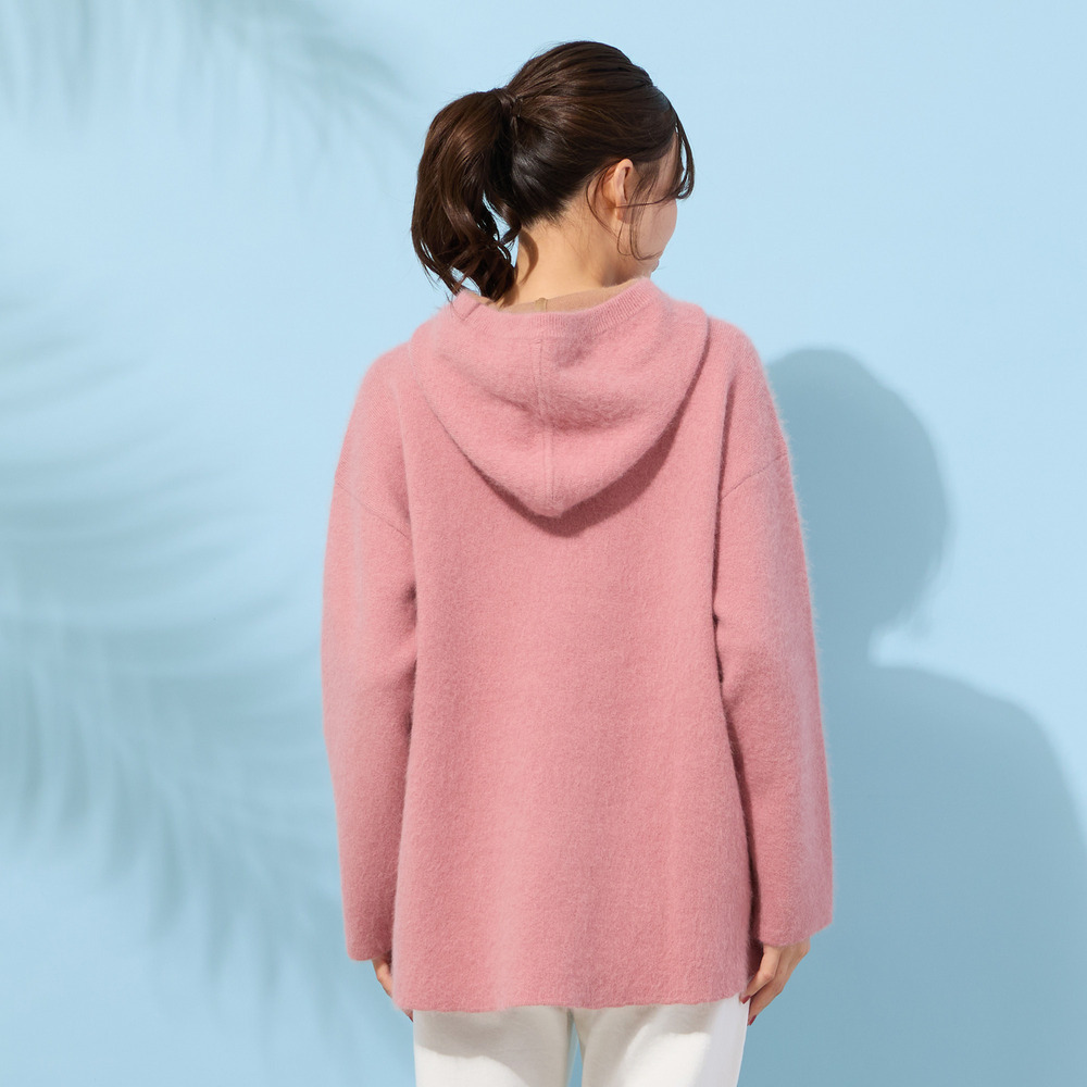 FOXブレンドダブルフェイス・フーディーニット10