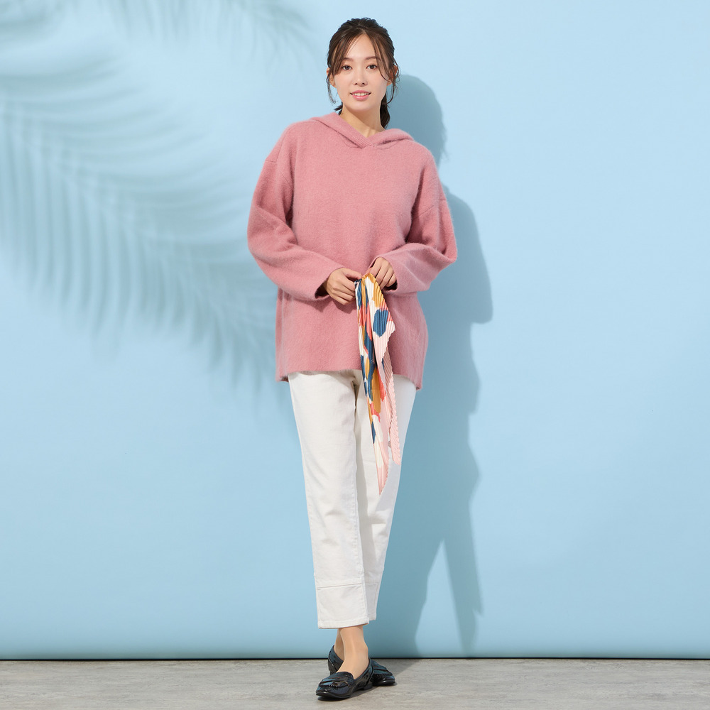 FOXブレンドダブルフェイス・フーディーニット11