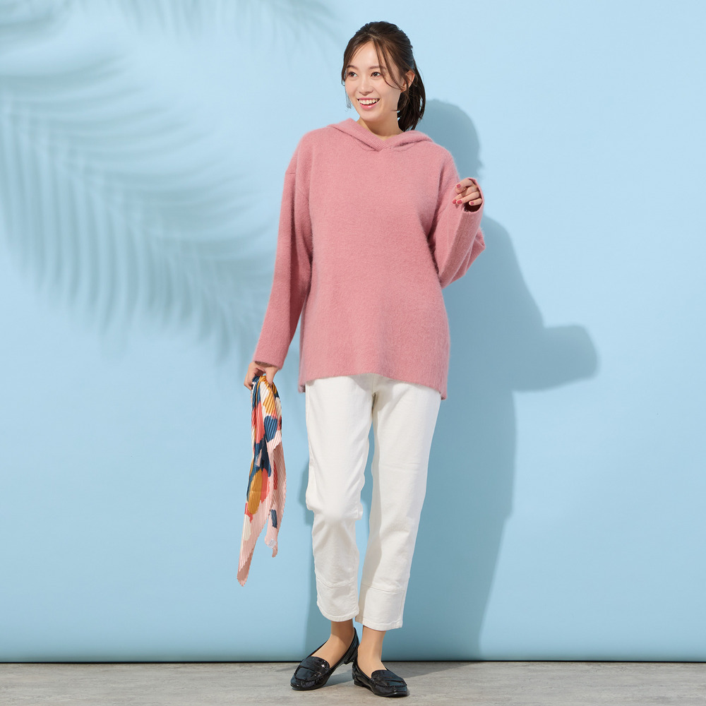 FOXブレンドダブルフェイス・フーディーニット12