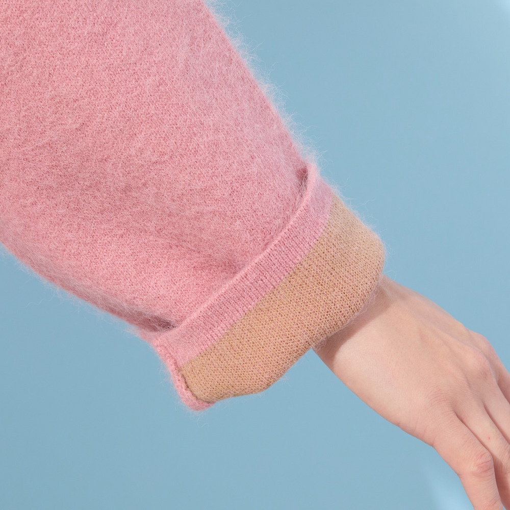 FOXブレンドダブルフェイス・フーディーニット15