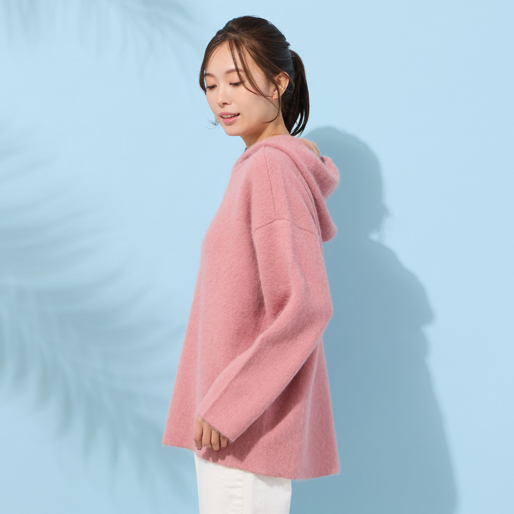 FOXブレンドダブルフェイス・フーディーニット9