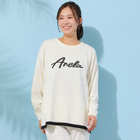 【手洗いOK】『Anela』スパンコール刺繍ニット