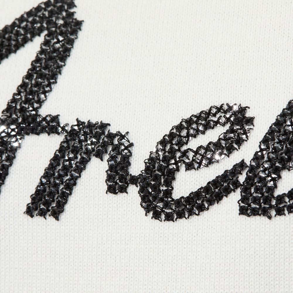 【手洗いOK】『Anela』スパンコール刺繍ニット6