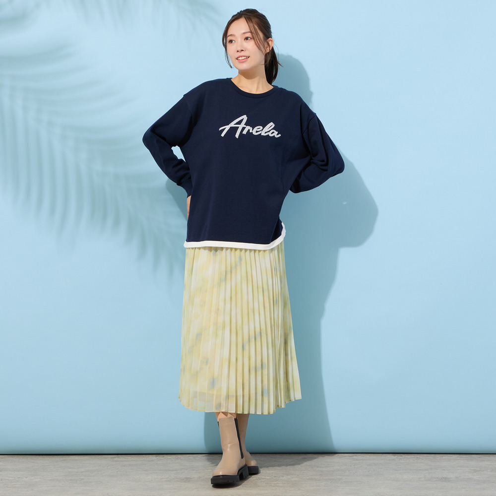 【手洗いOK】『Anela』スパンコール刺繍ニット8