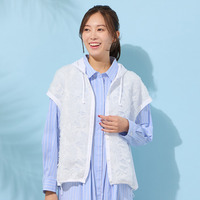 【手洗いOK・撥水・透湿】ジャカード/タフタ・フーディージレ