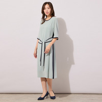 【セットアップ対応】セラテリー梨地ワンピース