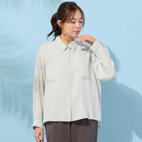 【手洗いOK・セットアップ対応】製品洗い・テンセルデニムシャツ