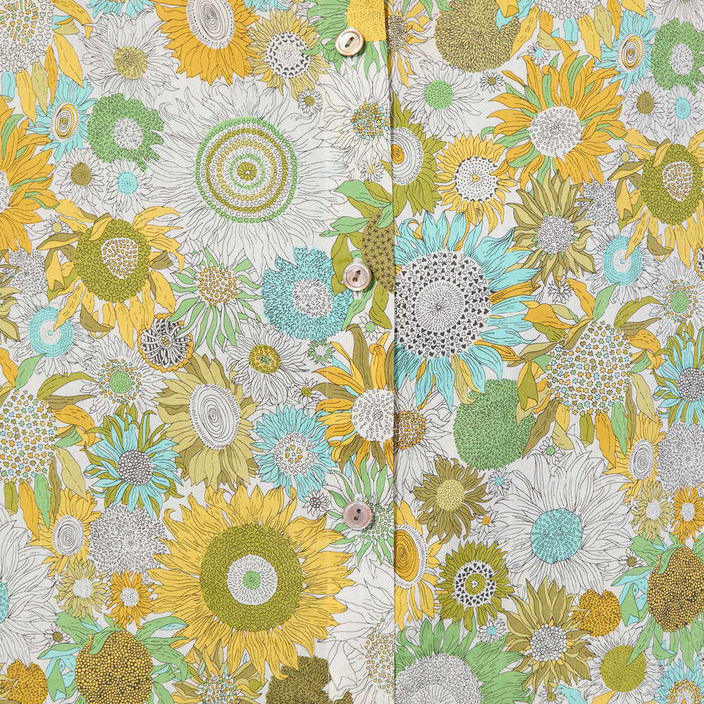 【手洗いOK・綿100%・リバティコラボ・2Way】サイドタックブラウス9