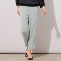 【セットアップ対応】ピンタックテーパードパンツ