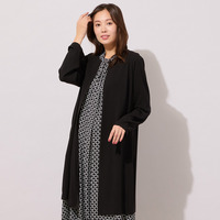 【セットアップ対応】パイピング切り替えガウンジャケット