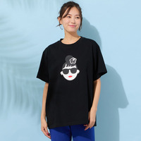 【手洗いOK・綿100％・HAPPY FACE】エマちゃんコラボTシャツ