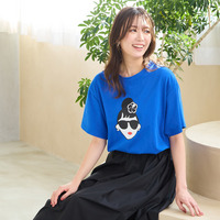 【手洗いOK・綿100％・HAPPY FACE】エマちゃんコラボTシャツ