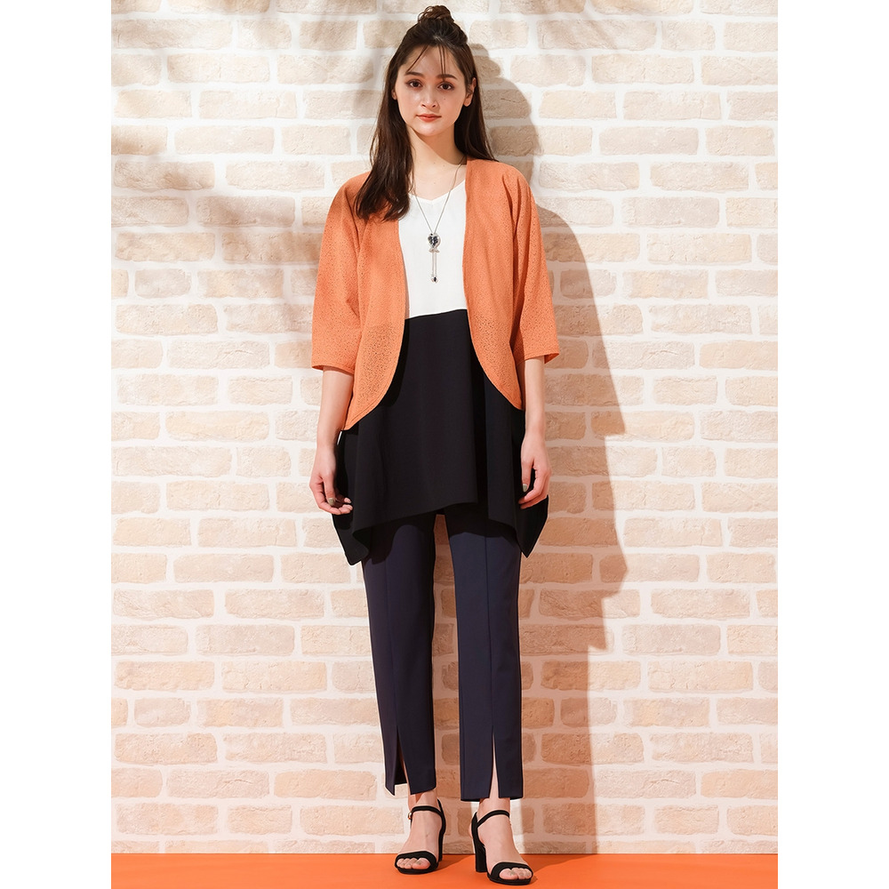 メロンラッセル・ボレロカーディガン / 大きいサイズ ピサーノ14