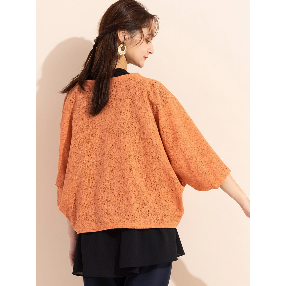 メロンラッセル・ボレロカーディガン / 大きいサイズ ピサーノ16