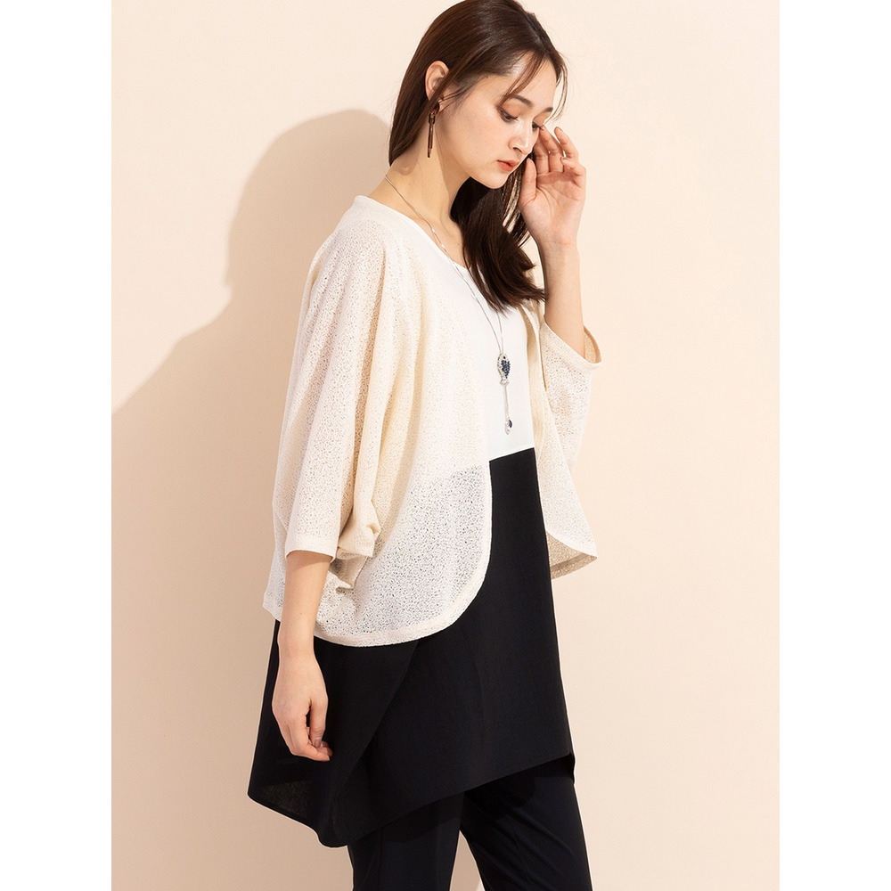 メロンラッセル・ボレロカーディガン / 大きいサイズ ピサーノ5