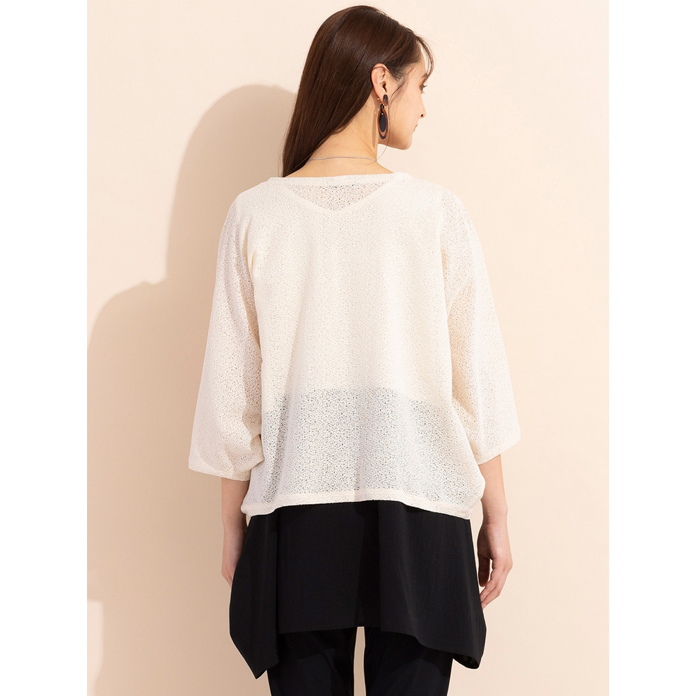 メロンラッセル・ボレロカーディガン / 大きいサイズ ピサーノ6