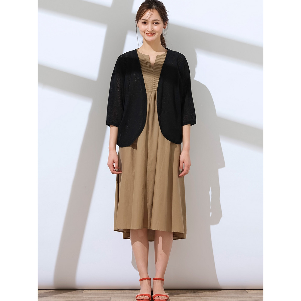 メロンラッセル・ボレロカーディガン / 大きいサイズ ピサーノ9