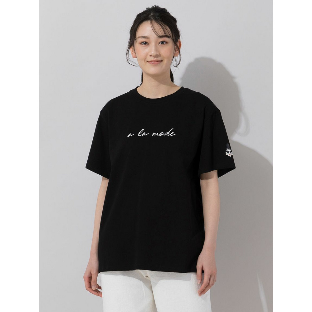 【ＨＡＰＰＹ　ＦＡＣＥ】エマちゃんロゴＴシャツ ブラック 1