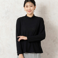 シャーリングジャカード カットソー