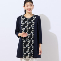 3色ケミカルレースチュニック