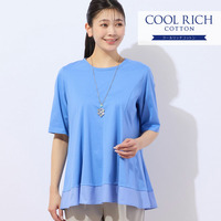COOL RICH COTTON フレアTシャツ
