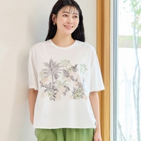 サファリ刺繍Tシャツ