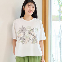 サファリ刺繍Tシャツ