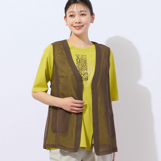 Urban Safari アシンメトリーTシャツ【アリノマ/Alinoma】 Urban Safari アシンメトリーTシャツ【アリノマ/Alinoma】