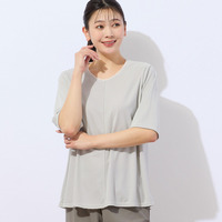 【洗える・日本製】ミニボーダーTシャツ
