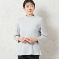 【洗える・日本製】テレコカットソー