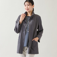 【快適ストレッチ・3L/4Lサイズあり】フード内蔵 ライトジャケット