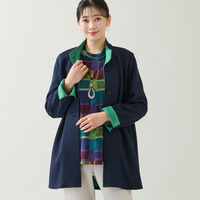 【3L/4Lサイズあり】ソフトダンボールニット ジャケット