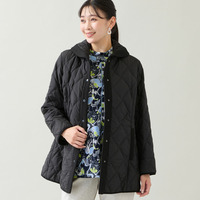 【3L/4Lサイズあり】キルティングコート