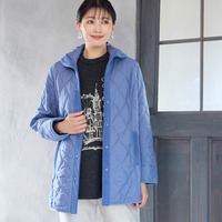 【3L/4Lサイズあり】キルティングコート