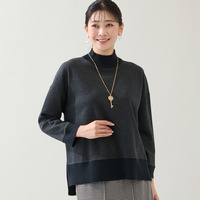 【3L/4Lサイズあり】綿混ジャージープルオーバー