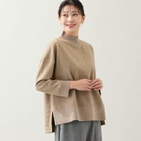 【3L/4Lサイズあり】綿混ジャージープルオーバー