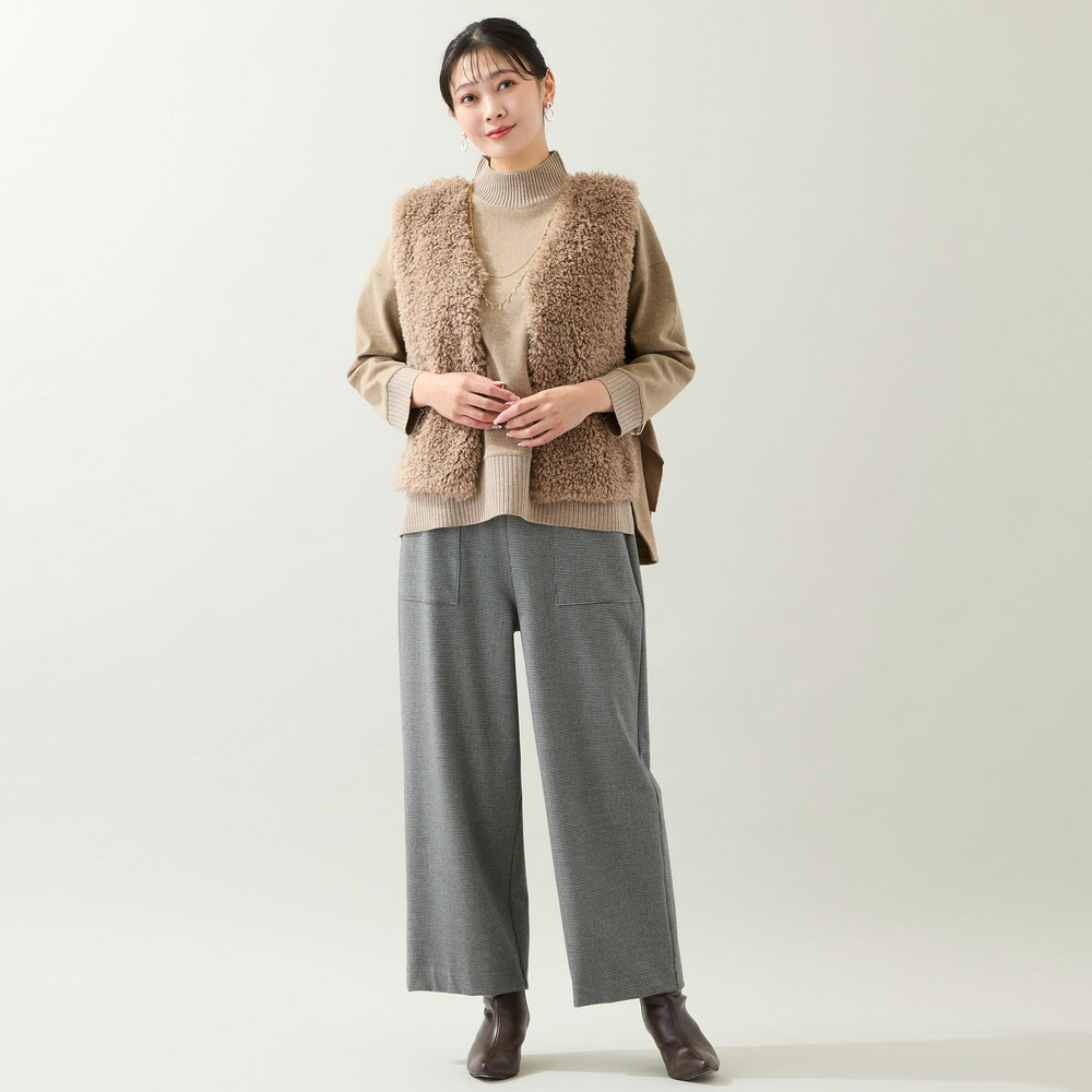 【3L/4Lサイズあり】綿混ジャージープルオーバー11