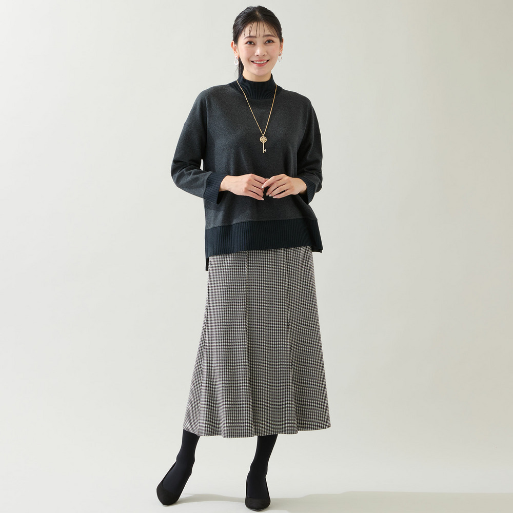 【3L/4Lサイズあり】綿混ジャージープルオーバー4