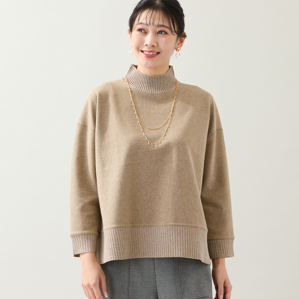 【3L/4Lサイズあり】綿混ジャージープルオーバー6