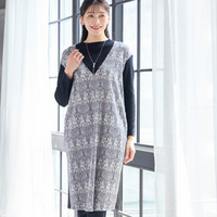 【3L/4Lサイズあり】V&A 兄弟うさぎ ワンピース