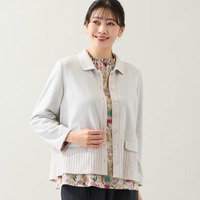 【洗える・3L/4Lサイズあり】ふんわり起毛カーディガン