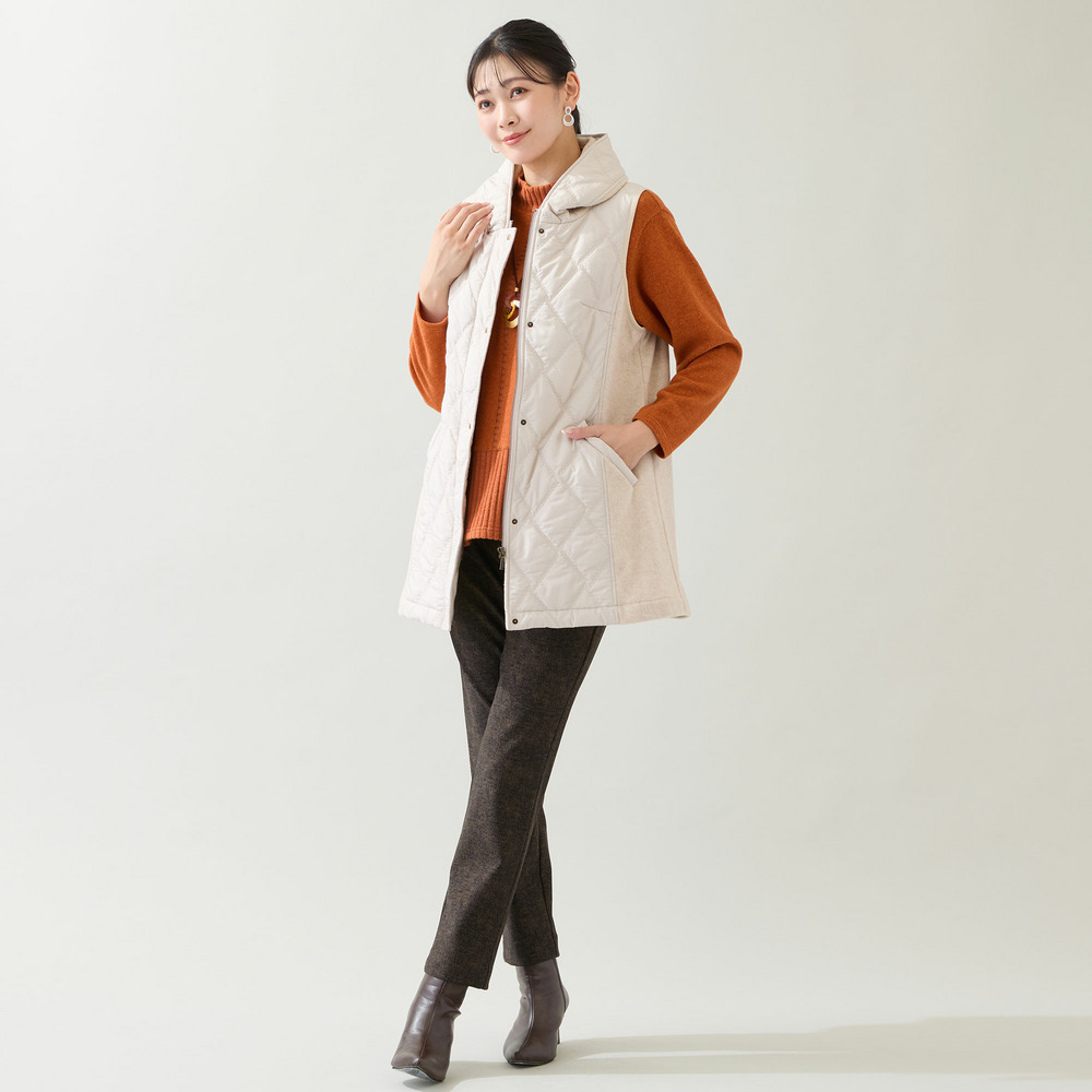 【洗える・3L/4Lサイズあり】ふんわり起毛カットソー13