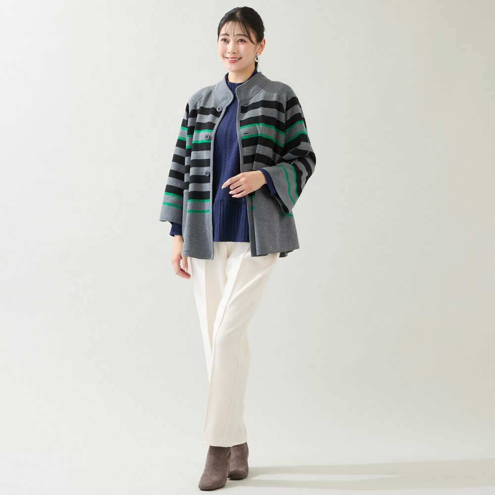 【洗える・3L/4Lサイズあり】ふんわり起毛カットソー8