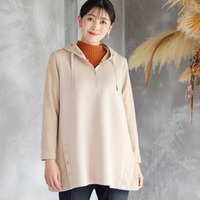 【洗える・3L/4Lサイズあり】Aラインフーディー