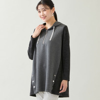 【洗える・3L/4Lサイズあり】Aラインフーディー