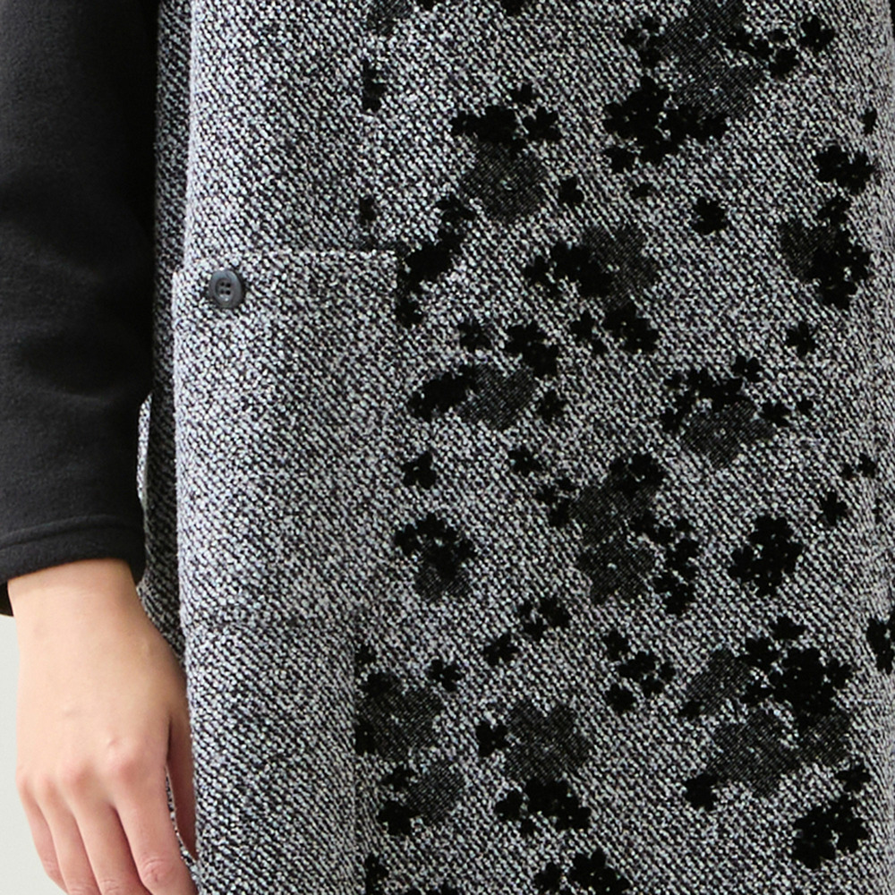 【3L/4Lサイズあり】ニットジャカードジャンパースカート4