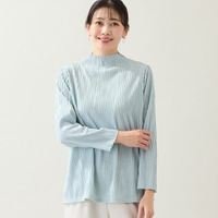 【洗える・3L/4Lサイズあり】タックジャカードカットソー