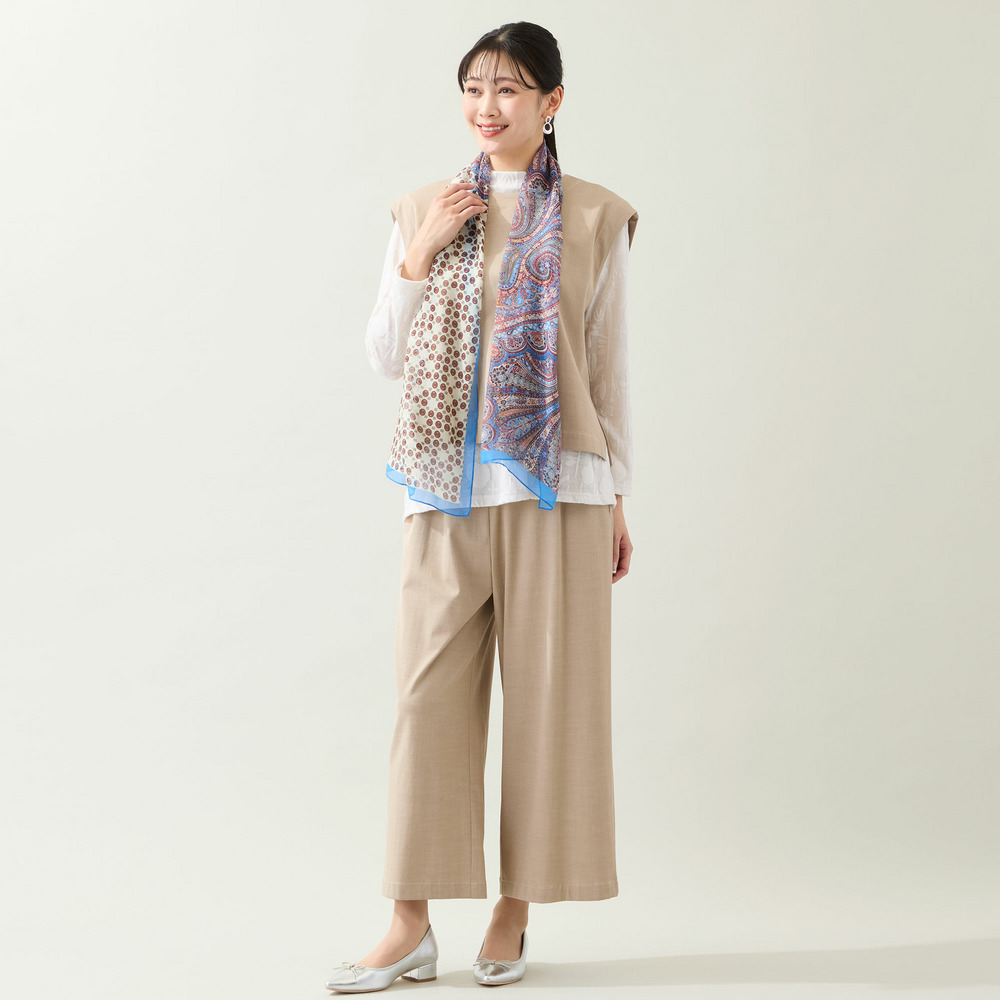 【洗える・セットアップ可・L~4Lサイズ】ハニカムデニムパンツ5