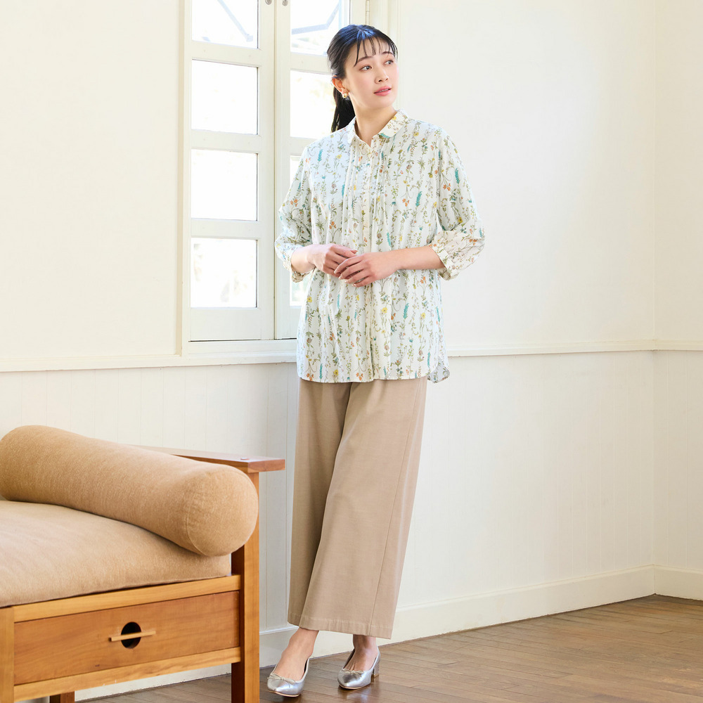 【洗える・セットアップ可・L~4Lサイズ】ハニカムデニムパンツ8