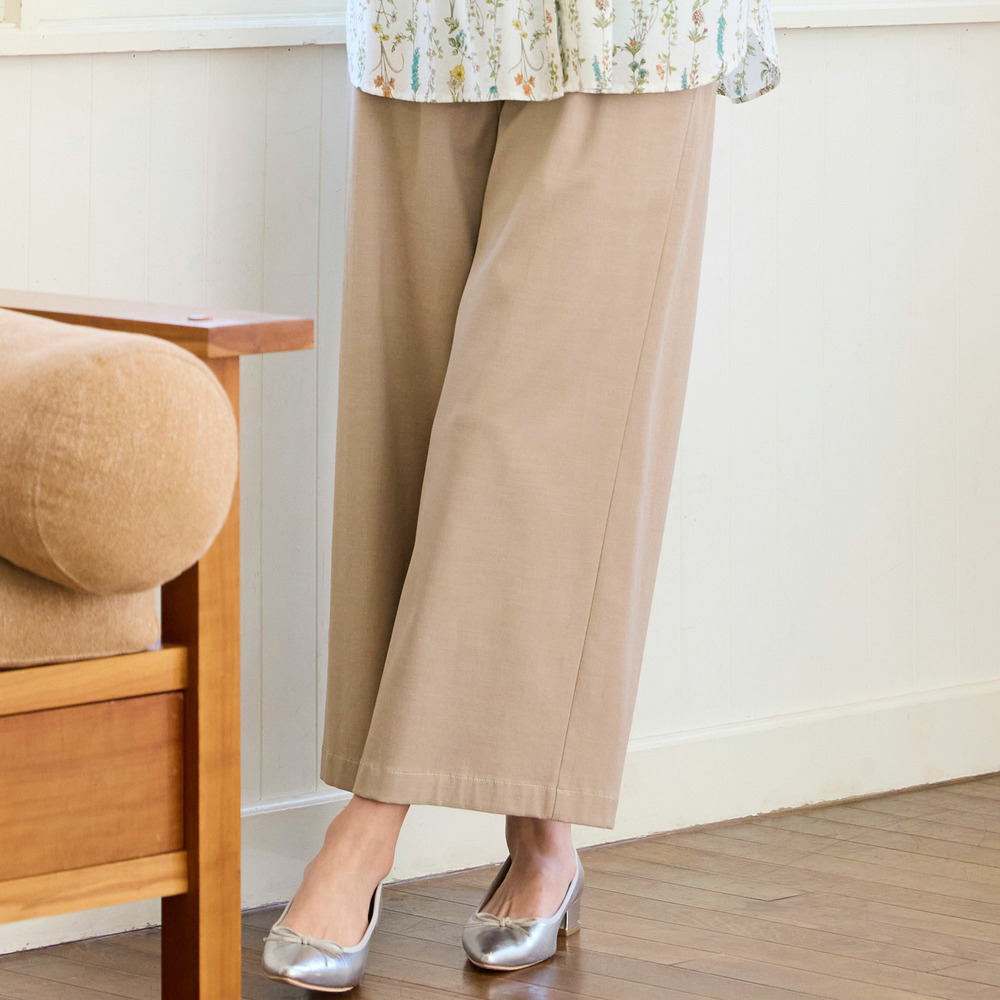 【洗える・セットアップ可・L~4Lサイズ】ハニカムデニムパンツ1